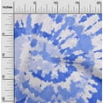 thumbnail image 2 of oneOone Silk Tabby Blue Fabric Asian Tie & Dye Dress Material Fabric Print Fabric By The Yard 42 Inch Wide, 2 of 5