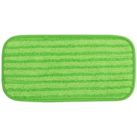 Binwennn 1 Pack Reusable Wet Pads Mops Pads For Floors Deep Cleaning 12inch Green 21142 Replacement Head Mop Stick