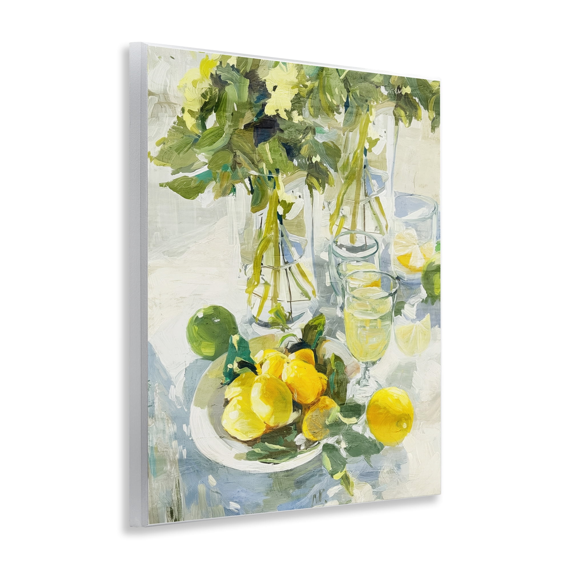 Stupell Industries Fresh Kitchen Lemons Spread Wall Plaque Art, design by Annabelle Hall