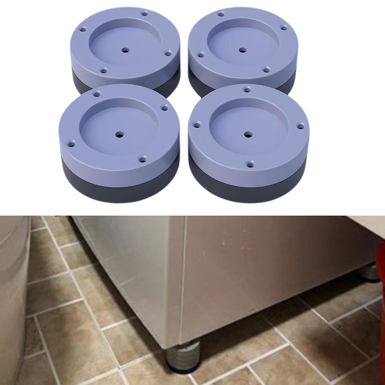 Baoblaze 2x 4 Pcs Washing Machine Shock Anti Feet Pads Anti Slip Washer Dryer Mat for Refrigerators