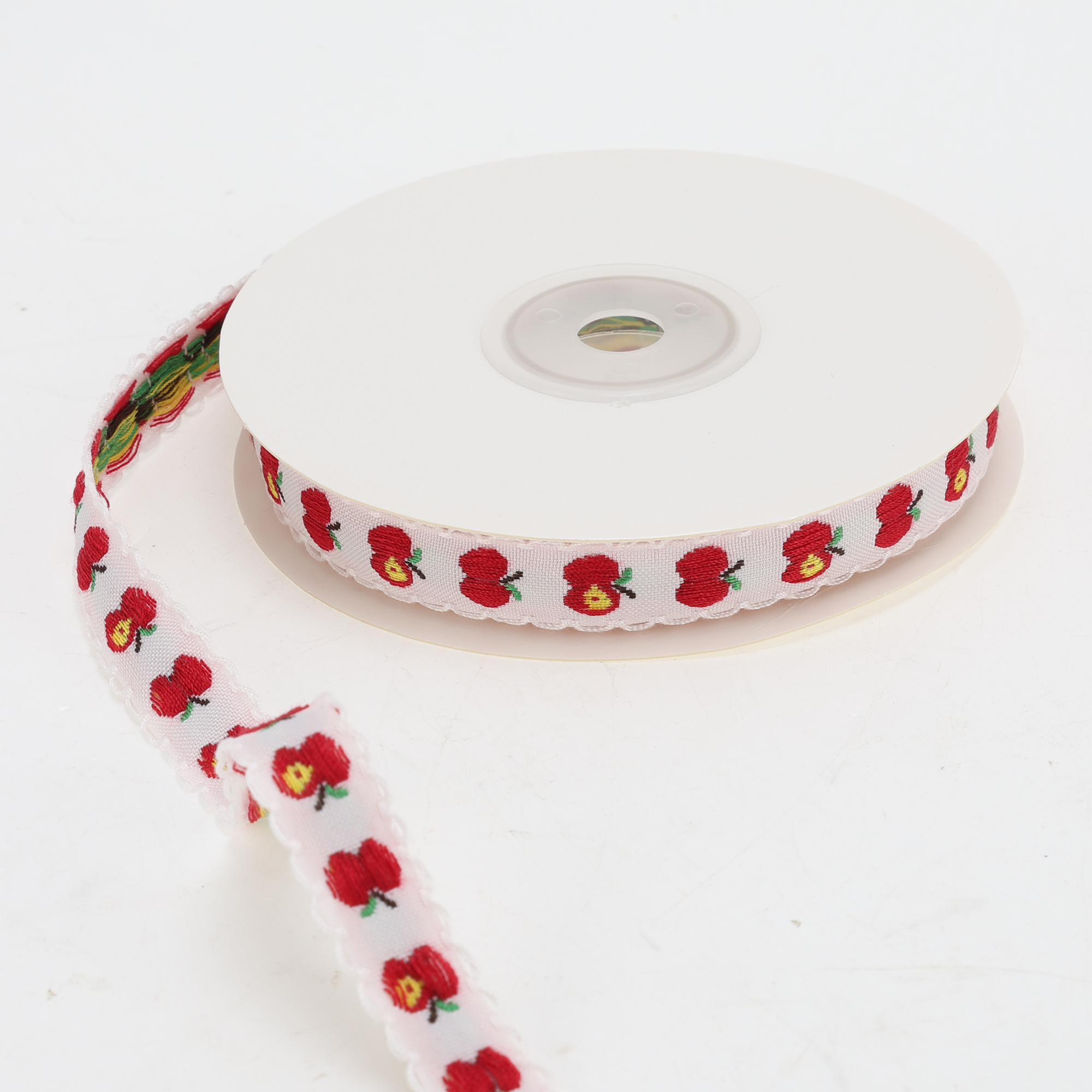 Unique Bargains 0.39"x29.53' Fruit Gift Ribbon for Gifting 1Pc Red