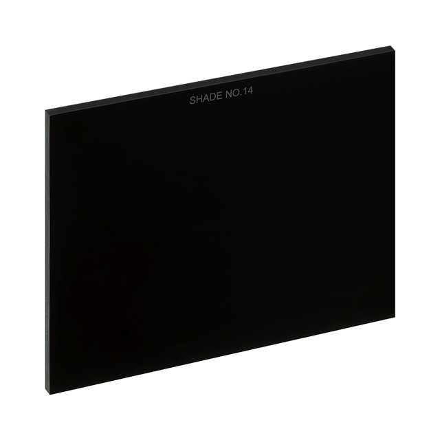 Uxcell Lente de Soldadura Sombra 14 Vidrio 4.33 x 3.54 Pulgadas Placas de Filtro de Vidrio Endurecido Negro