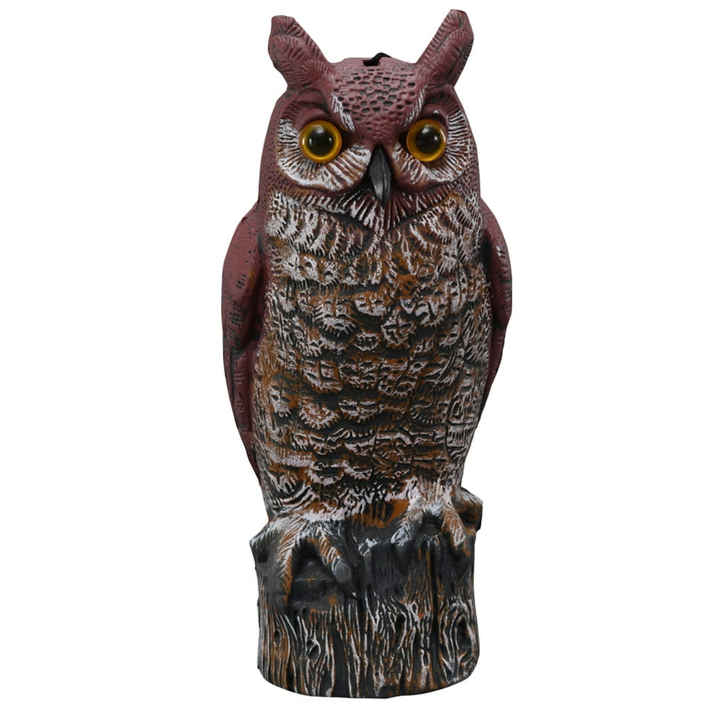 plastic owl garden ornaments