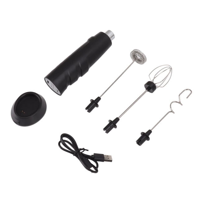 Mini fabricante de espuma ANGGREK agitador eléctrico de vaso motor alto negro para café