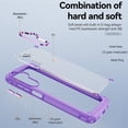 thumbnail image 3 of for Samsung A05S Case Slim Ultra Thin Clear Acrylic PC Back Cover Soft Silicone Bumper Shell For Galaxy A05S 6.4"(Purple), 3 of 7