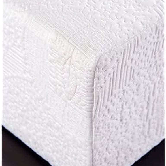 Herbal Fusion Collection, Green Tea-infused Polyester Memory Foam Mattress, California King size, White.