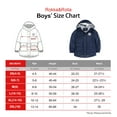 thumbnail image 2 of Rokka&Rolla Boys' Waterproof Rain Coats Rubberized Jackets, Sizes 4-12, 2 of 8