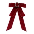thumbnail image 1 of Pajarita para mujer, pajaritas preatadas para fiesta de cosplay, accesorios para camisas de boda Rojo, 1 of 8