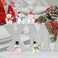 thumbnail image 6 of Holloyiver Christmas Snowman Miniature Figurines Ornaments, Resin Xmas Miniatures Mini Landscape Figurines for DIY Snow Globes Crafts Winter Fairy Garden Dollhouse Decoration, 6 of 9