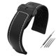 thumbnail image 3 of Correa de reloj impermeable de lona y caucho de silicona para hombre TAG Heuer Carrera, correa de buceo de competición, hebilla plegable, pulsera de 22 mm, 3 of 5
