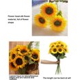 thumbnail image 2 of Rama de Girasoles Artificiales Injueey 6 Piezas Adorno de Flores Falsas, 2 of 6