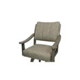 thumbnail image 3 of Solid Wood Bar Stool Casa Melina 30" Seat - Driftwood Beige Fabric - Asian Gray, 3 of 3