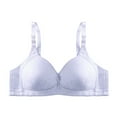 thumbnail image 2 of Antinious Women Solid Wireless Back Closure Backless Seamless Support Everyday Bras, 2 of 3