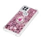 thumbnail image 4 of Funda para Motorola Moto G Stylus 2021 5G con Brillo Líquido Flotante, Purpurina, Parachoques y Anillo Giratorio Soporte, 4 of 5