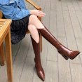 thumbnail image 4 of POROPL Knee High Boots for Women Fashion Pointed Toeknight Shoes,Boots Size 6, 4 of 4