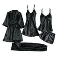 thumbnail image 2 of Seductiva Women Pajama Sets Sexy Wireless Rimless Pajamas Lace Nightdress Silk Underwear Women Sleepwear Sleepwear Pjs Sets Lounge Set, 2 of 4
