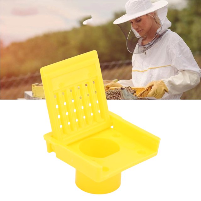 10PCS Beehive Entrance Gates, Plastic Bee Hive Nuc Box Entrance Gates, Beehive Ventilation Opening Window Bee Nests Entrance Bee Door for Beekeepers Beekeeping Tool