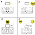 thumbnail image 2 of Hercules DJControl Mix Ultra – Controladora de DJ Portátil para Smartphones (iOS/Android), 2 of 11