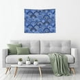 thumbnail image 5 of Uemuo Blue Mandala Harmony Printed 29x37 Inch Tapestry Wall Hanging – Lightweight & Durable – Perfect for Dorm Decor, Beach Throw, Sofa Cover, Tablecloth, 5 of 8