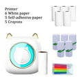 thumbnail image 2 of Mini Pocket Printer Portable Thermal Printer Machine Wireless BT Connection 203DPI for Picture Label DIY, 2 of 8