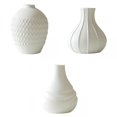 thumbnail image 1 of 3 jarrones de , jarrón a mano para decoración Soledad maceta blanca, 1 of 10