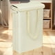 thumbnail image 3 of Cesta de lavandería delgada de gran capacidad para organización de ropa y juguetes (Beige), 3 of 7