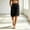 Black, variant on Linen Cotton Outdoor Shorts For Women Summer Pocket Wide Leg Knee Length Solid Hiking Travel Outdoor Casual Walking Weekend Style Daily Outfit Ready Light Blue S