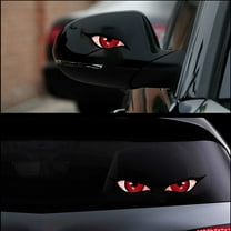 Litrail Devil's Eye Sticker Decal - Car Motorcycle Laptop Wall Decor - Durable Self-Adhesive Personalized Vinyl Sticker - Unique Design for Vehicle & Home Decor