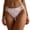 Pink, variant on G String Thongs for Women Low Rise Cut Out Triangle Underwear Soft Stretchy Ladies Panties with Bow Decoration S-XL