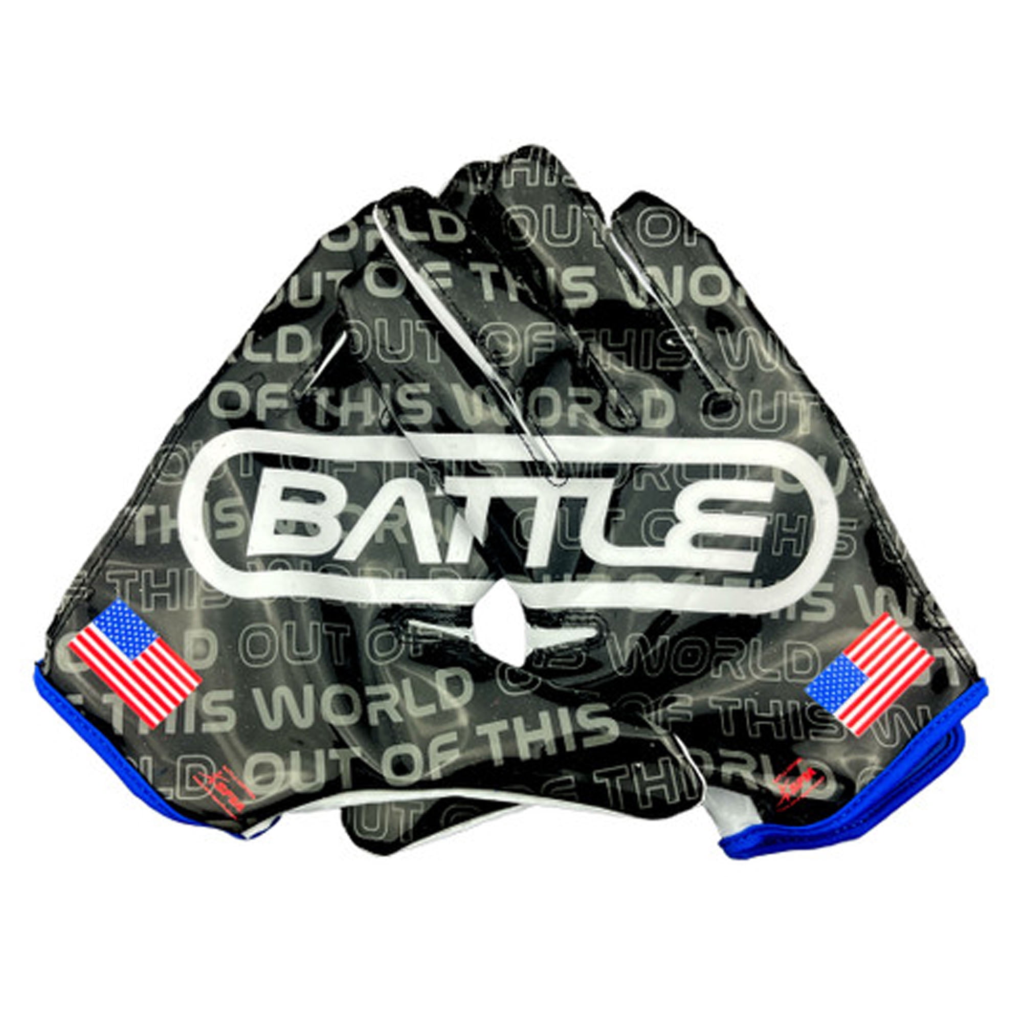Battle Sports Adult  "Space" Chameleon Receiver Football Gloves