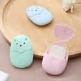 thumbnail image 1 of 50Pcs Soap Slices Mini Portable Convenient Scented Slice Sheets Washing Hand Soap Flakes for Travel, 1 of 7