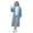 Dark Blue, variant on Thickened Extended Length Reusable Raincoat, Portable Waterproof Rain Jacket, Adult Outdoor Rain Gear For Hiking Camping Travel Day Trips