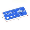 thumbnail image 5 of Gauge Tool Bolt & Screw Gauge Measure Tool Thread Pitch Measure Bike Thread Pitch Measure 20G Bicycle M3/M4/M5/M6/M8/M10, 5 of 8