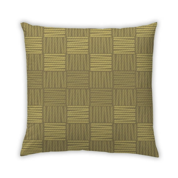 Ahgly Company Outdoor Square Contemporary Throw Pillow, 18 inch by 18 inch