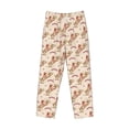 thumbnail image 6 of Uemuo Howdy Cowgirl Pattern Men's Wide Leg Palazzo Lounge Pants with Pockets Light Weight Loose Comfy Casual Pajama Pants-Large, 6 of 9