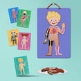 thumbnail image 4 of Rompecabezas del cuerpo humano perfke Juguete de Madera para Educación temprana, 4 of 9
