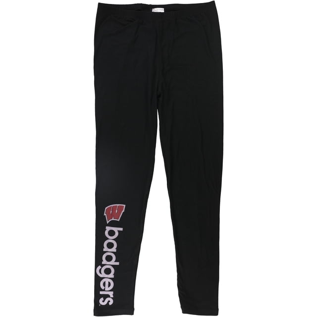 G-III Badgers Leggings casuales para mujer, negro, pequeño