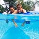 thumbnail image 5 of Le permite disfrutar de las comodidades de la piscina o spa 【Material de buena calidad】Nuestro dispensador de cloro de piscina está hecho de material ABS de alta calidad y está doblemente re, 5 of 5