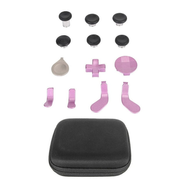 Sensitive Magnetic Metal Replacement Thumbsticks Kit for Xbox One Elite Series 2, Purple