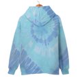 thumbnail image 4 of Winter Plus Size Fall Sweaters for Women Women's Autumn Fashion Tie Dye Printed Hoodies Funny Hoodies Blue XXL, 4 of 9