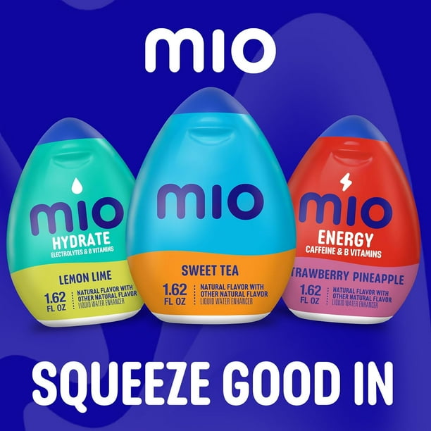 mio Mio Water Pack (5 flavors) | Flavored beverage enh - Walmart