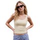 thumbnail image 1 of Camiseta sin mangas para mujer con estampado de lunares, cuello redondo, corte ajustado, ligera y transpirable, ideal para el verano., 1 of 9