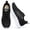 Black, variant on BERANMEY Sneakers for Women Lightweight Slip-On Sneakers Womens Sneaker Breathable Mesh Walking Shoes Casual Shoes for Womens Flexible Soft Sole for Everyday Wear