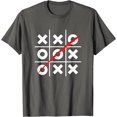 thumbnail image 1 of Tic Tac Toe Game Three in Row Traditional Kids Puzzle Game T-Shirt, 1 of 1