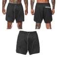thumbnail image 1 of Pantalones Cortos Transpirables Perfecl Ropa Interior Deportiva para Hombre Multicolor XXL Negro, 1 of 8