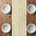 thumbnail image 6 of Yellow Flowers Table Runner - 36 Inch Long, Kitchen Dining Table Runner Dresser Scarves, Country Pastoral Floral Leaves Vines Farmhouse Decor for Coffee Tables Wedding Party Banquet, 6 of 8