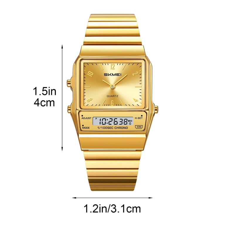 Vintage Square Women Watch, Slim Elegant Shape Clear Digital  display picture 2