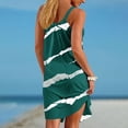 thumbnail image 4 of Ashirexll Midi Dresses for Women, Flowy Dresses for Women, Summer Printed Loose V-Neck Sleeveless Sundress With Pockets, 4 of 5