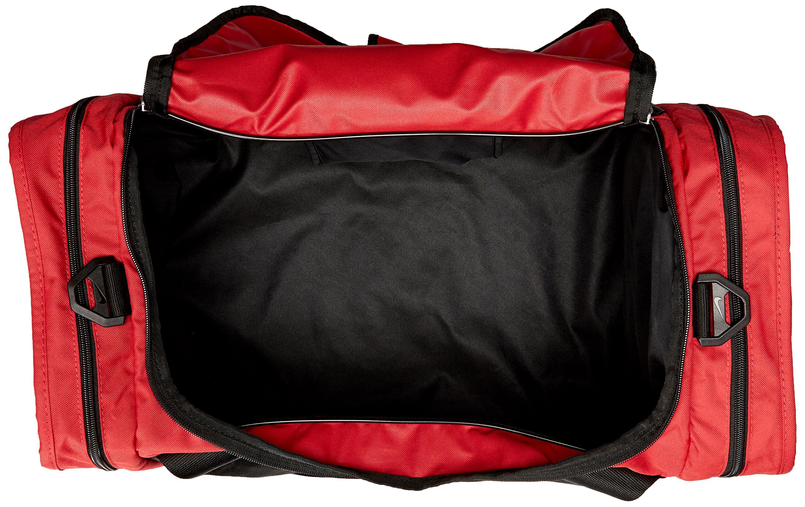 arquitecto Arturo circuito Nike Brasilia 6 Duffel Bag (Gym Red/Black/White, Medium) - Walmart.com