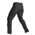 thumbnail image 4 of Mens Hiking Pants Slim Fit Casual Water Resistant Joggers Pants Slim Fit Dress Pants Tapered Work Cropped Trousers, 4 of 6